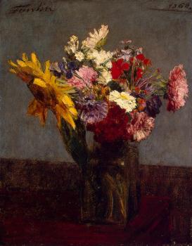 亨利 方丹 拉圖爾 Bouquet of Flowers 亨利 方丹 拉圖爾 Bouquet of Flowers
